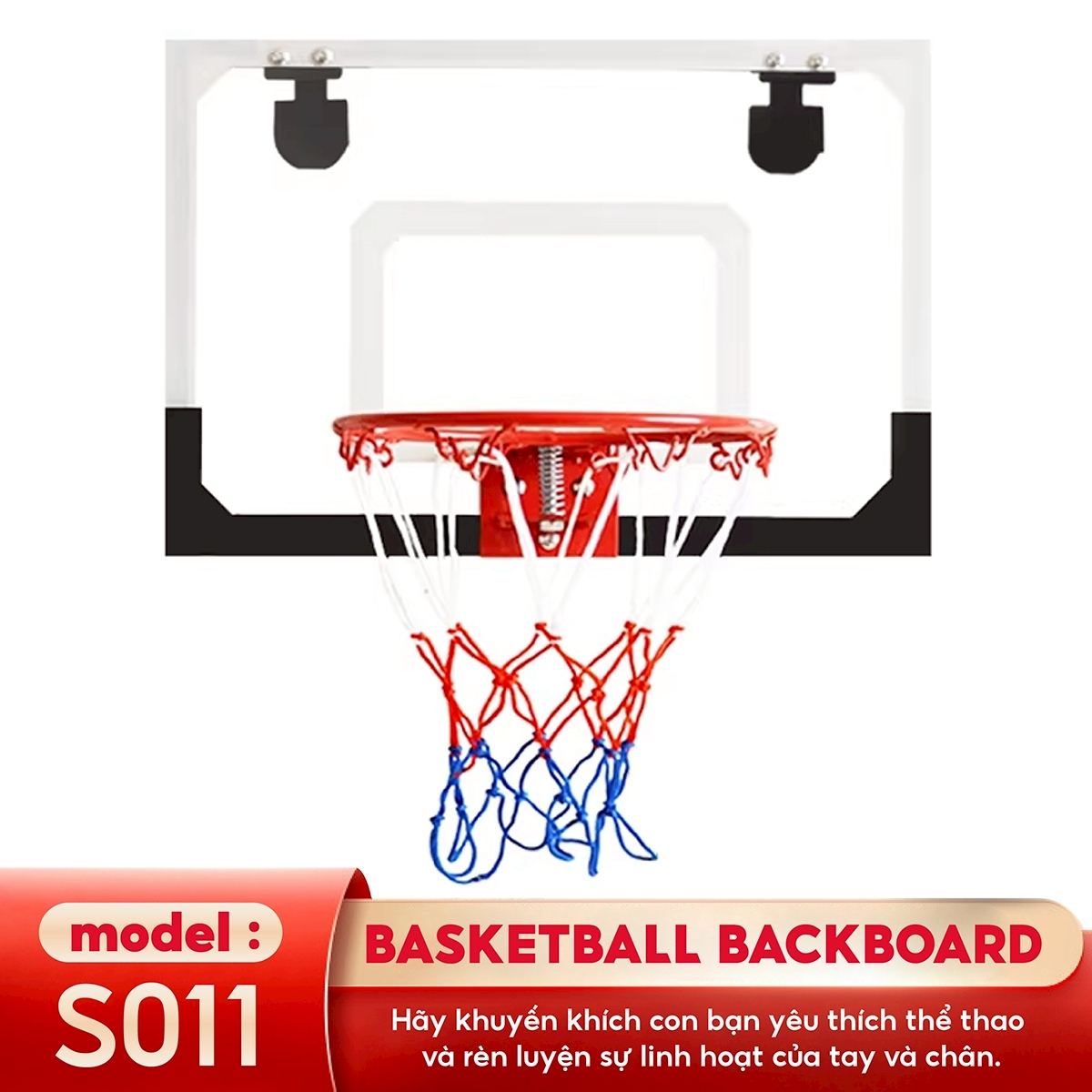 Đồ Chơi Bóng Rổ  S011 Trẻ Em Cho Bé Bảng rổ bóng rổ