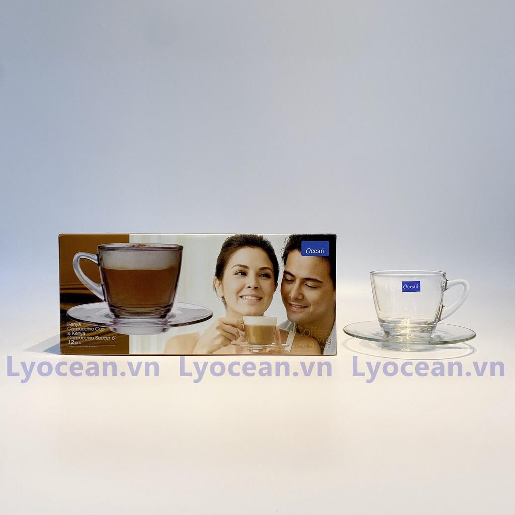 BỘ 6 TÁCH ĐĨA TRÀ , CAFE - 245ML