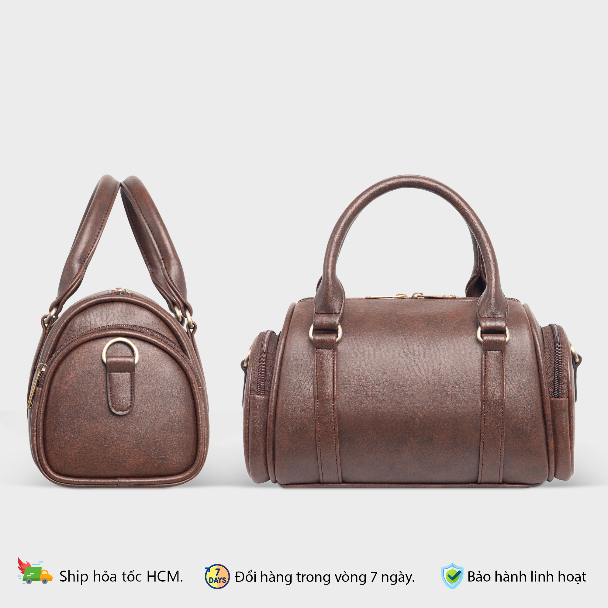 Túi trống mini đeo chéo thời trang Fadoda FTR1