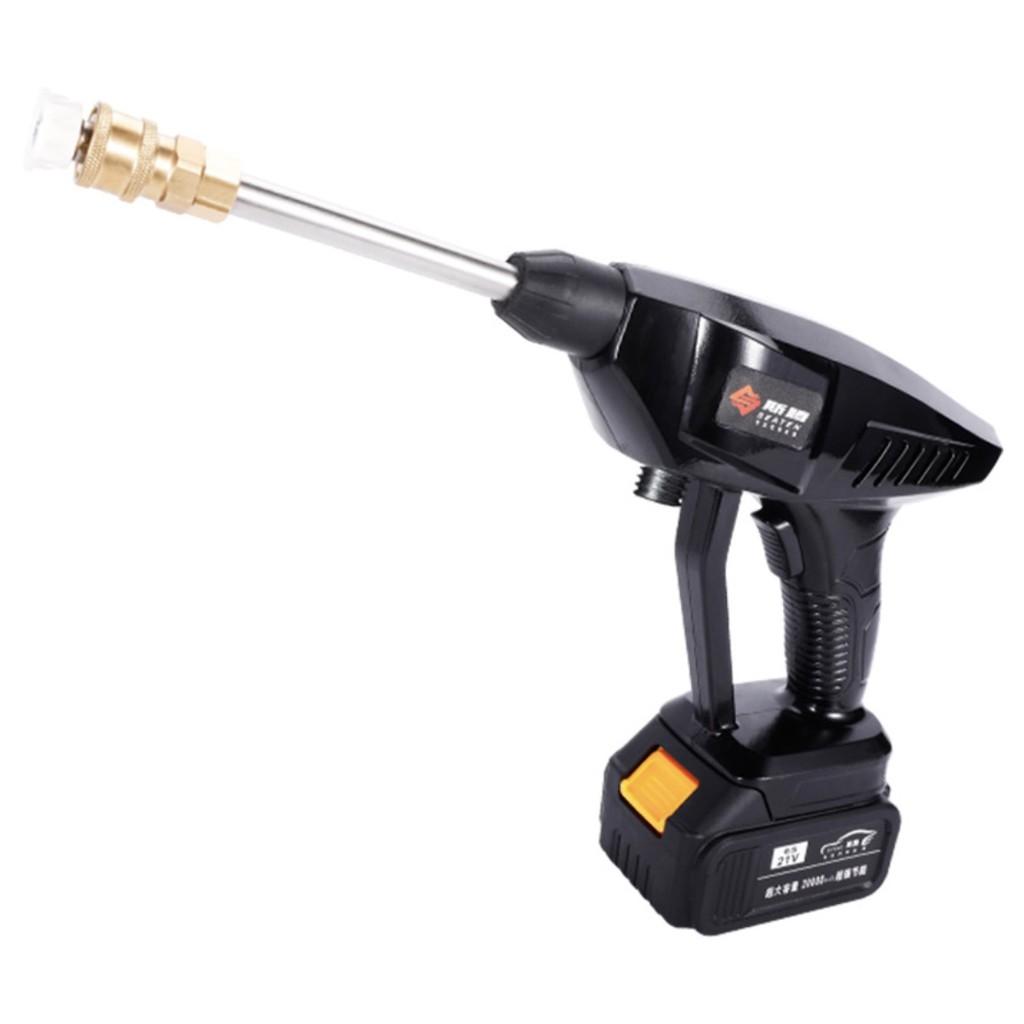Máy Xịt Rửa vệ sinh ô tô xe máy pin lithium 21V áp suất nén Cực Mạnh SEATEN Germany