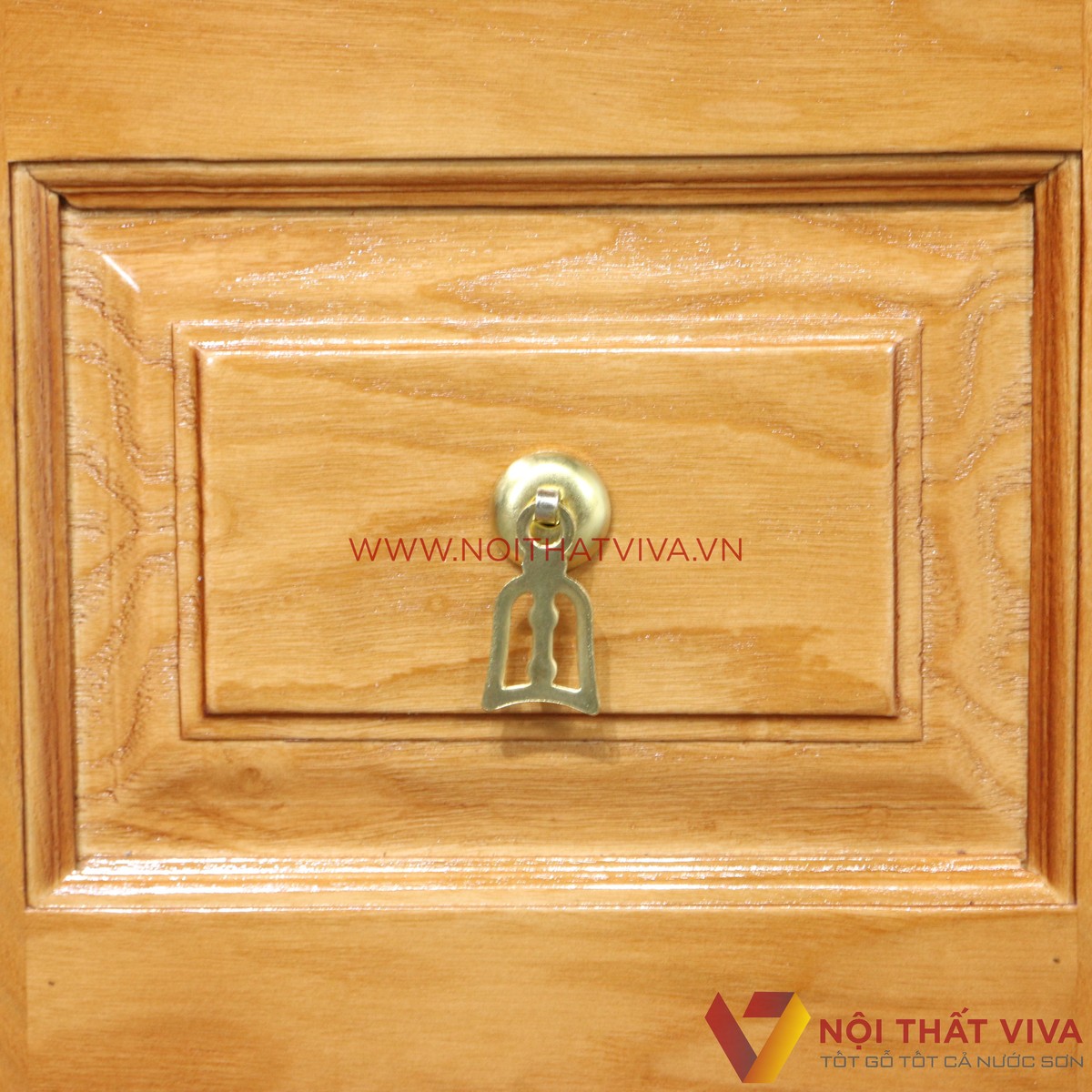 Kệ Tivi Gỗ Sồi Nga Sơn Màu Cánh Gián Đẹp Giá Rẻ