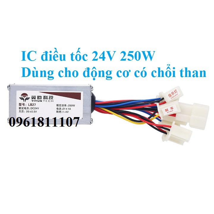 IC điều tốc motor 24V 250w xe đạp diện