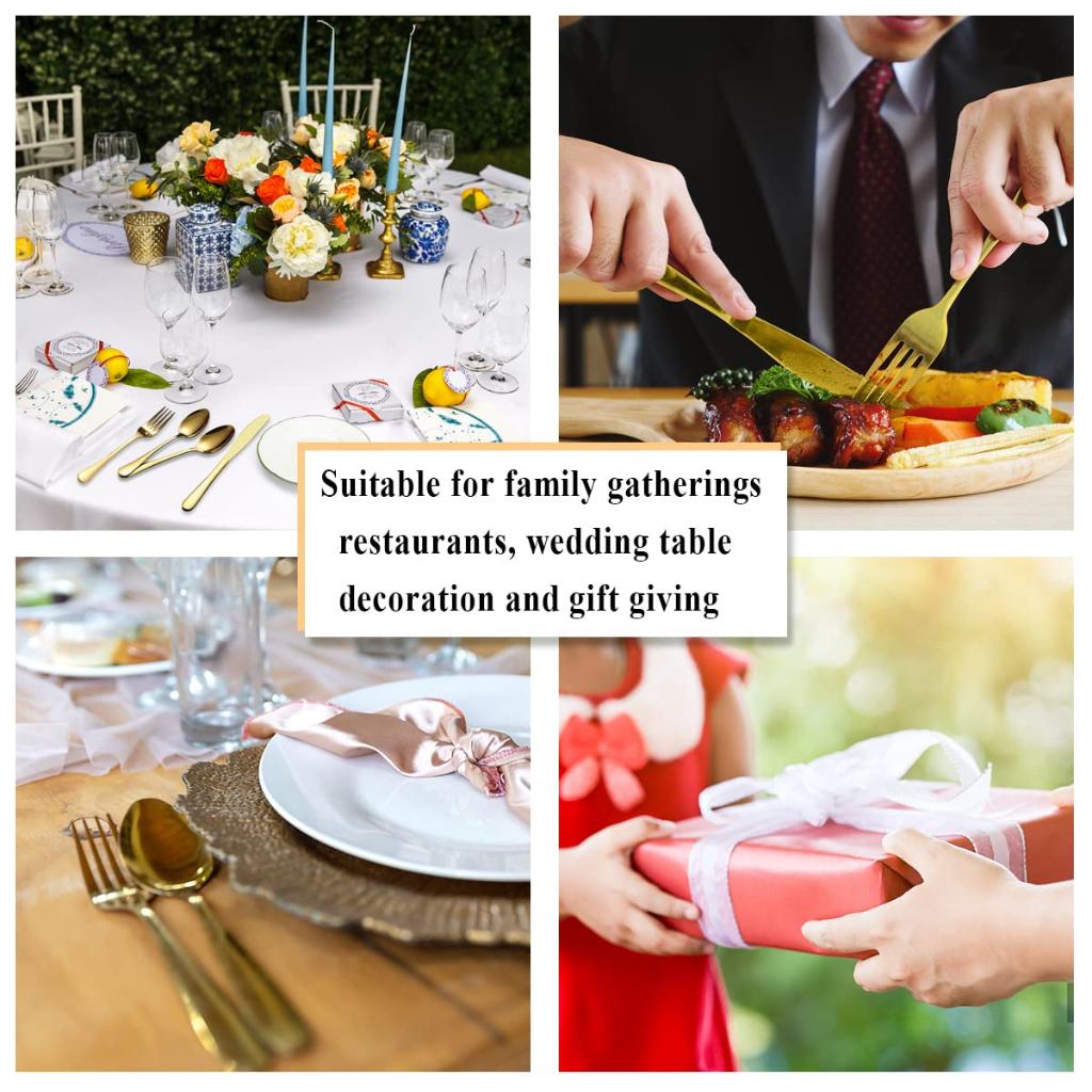 BỘ SET DAO MUỖNG NĨA QUÝ TỘC LUXURY GOLDEN MEAL  ️ FREESHIP ️