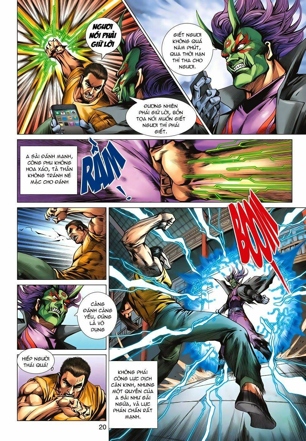 tân tác long hổ môn chapter 621 17