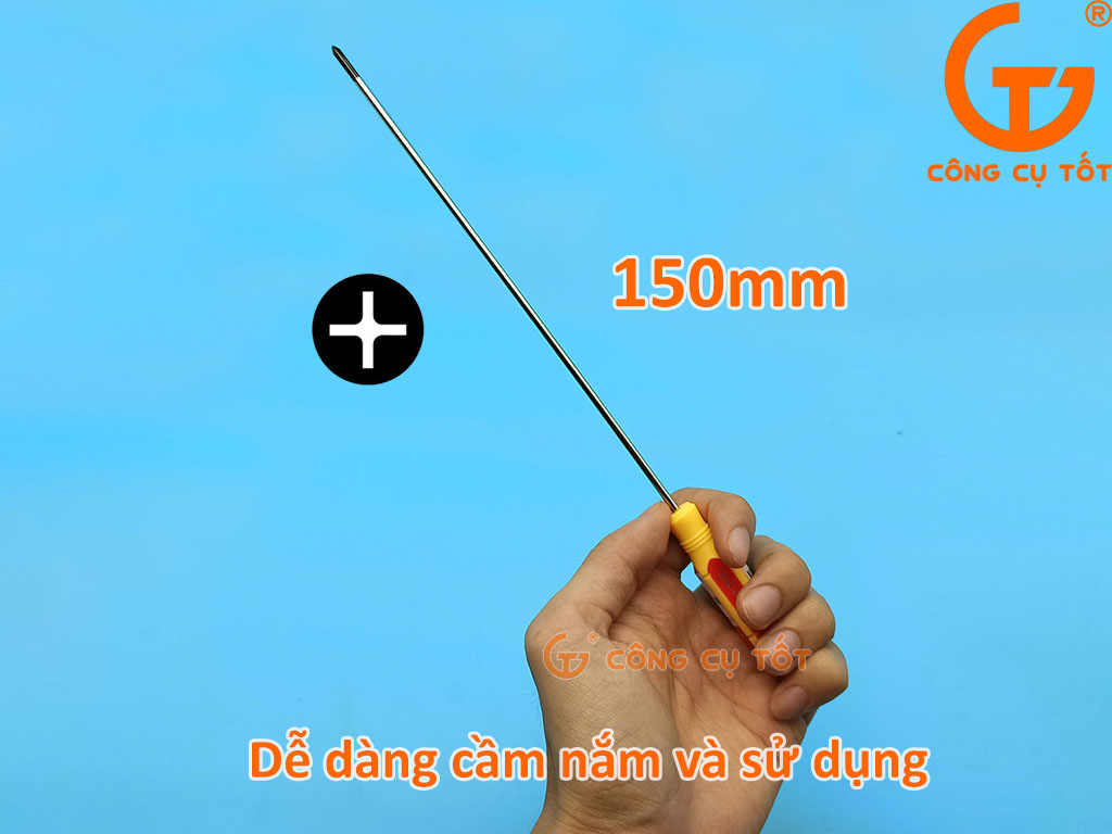 Tô vít 4 cạnh cỡ nhỏ Φ3mm x 150mm