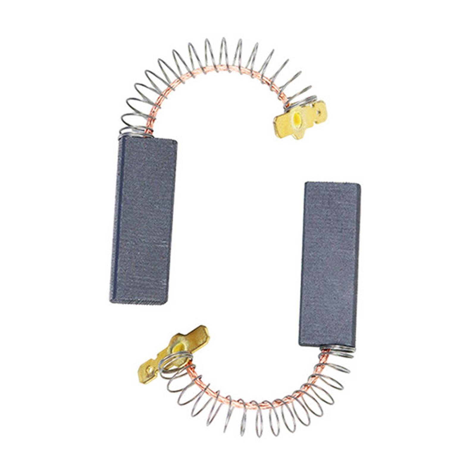 2x Generic Electric motors carbon Brush Reusable Electric Motors Carbon Brush