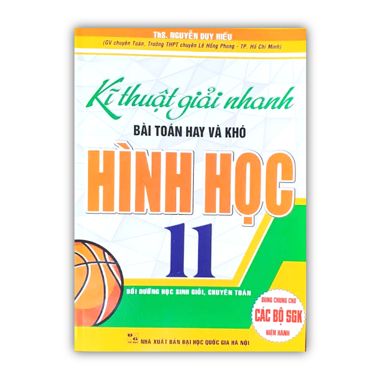 Sách - Combo kĩ thuật giải nhanh bài toán và khó đại số giải tích + Hình học 11