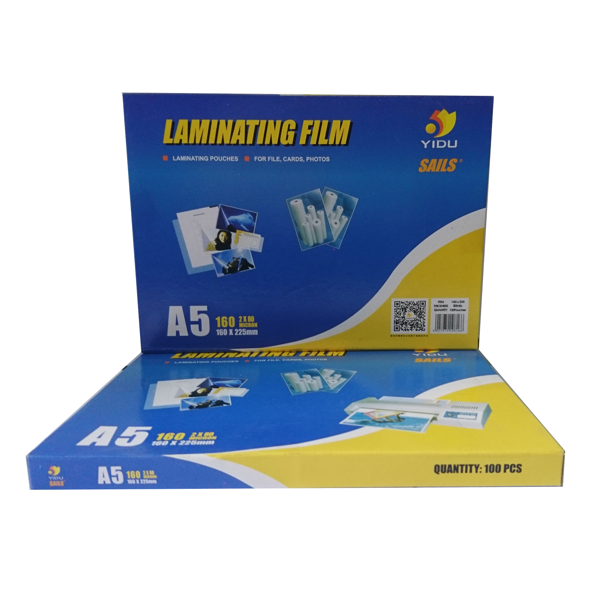 Ép Plastic A5 YIDU 80mic(Laminating Film) - Ép Plastic A4 YIDU 80mic(Laminating Film) - Ép Plastic A3 YIDU 80mic(Laminating Film)