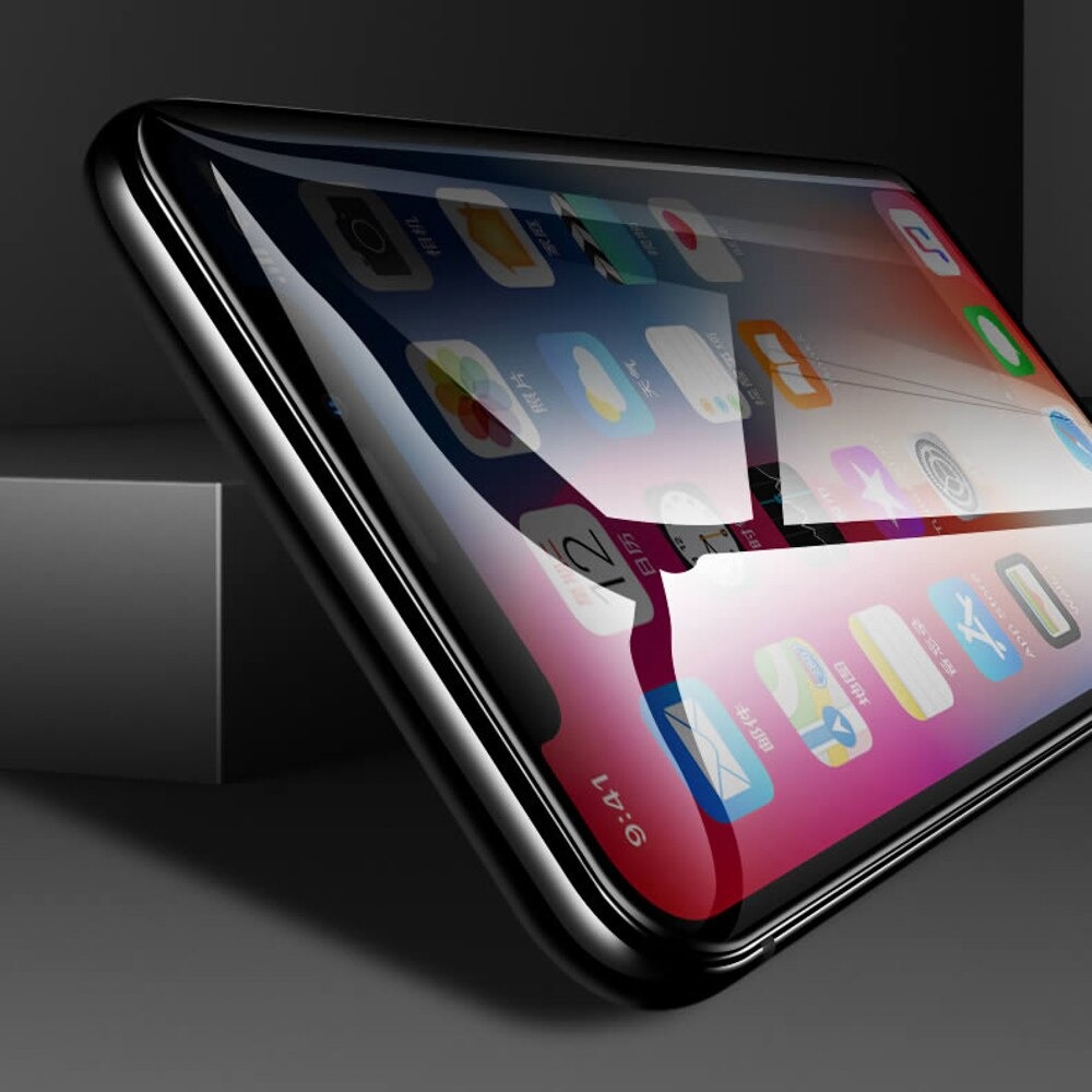Kính cường lực dán màn hình chống nhìn trộm kính full tràn màn hình cảm ứng mướt mịn cho iPhone - Hàng chính hãng
