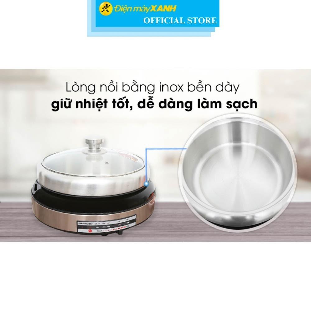 Nồi lẩu điện Sunhouse SHD4526 4 lít - Hàng chính hãng
