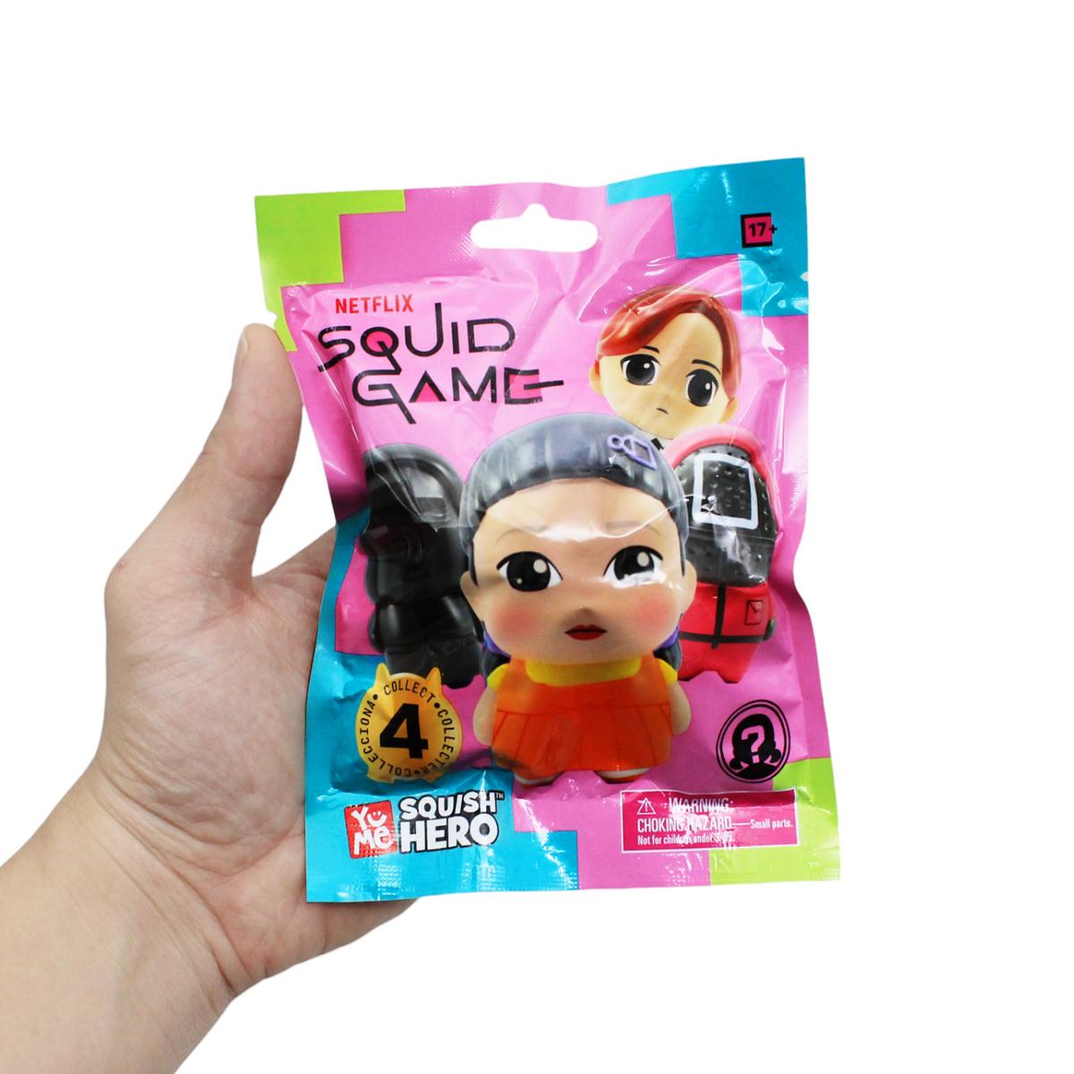 Đồ Chơi Dẻo Trò Chơi Con Mực Series 1 Squid Game - YuMe SG10216 (Mẫu Sản Phẩm Bên Trong Là Ngẫu Nhiên)