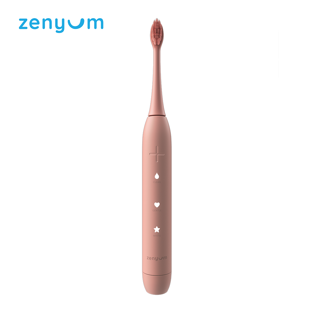 Combo 3 Đầu Bàn Chải Điện Zenyum Sonic Thay Thế TB14A - Màu Hồng San Hô - Công Nghệ Singapore - HOT