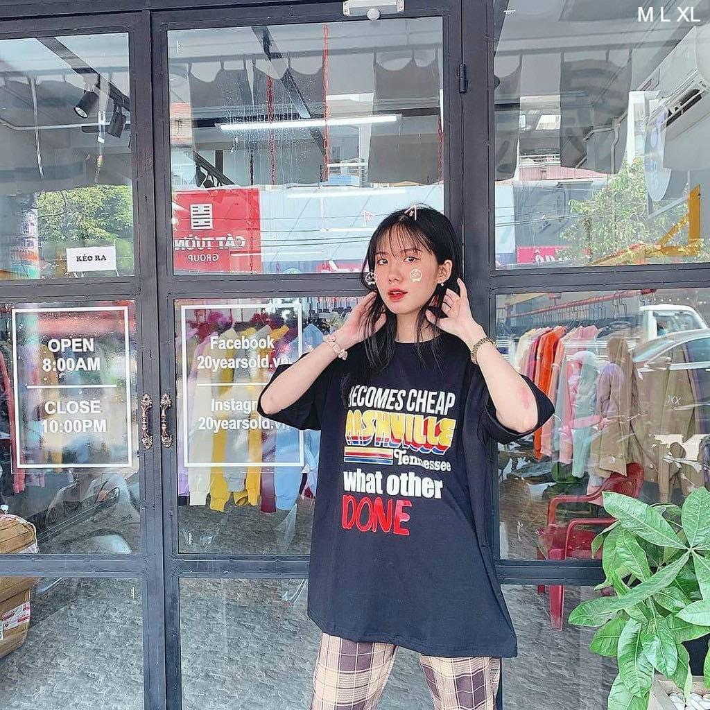 Áo Thun Tay Lỡ Unisex Form Rộng BECOMES CHEAP