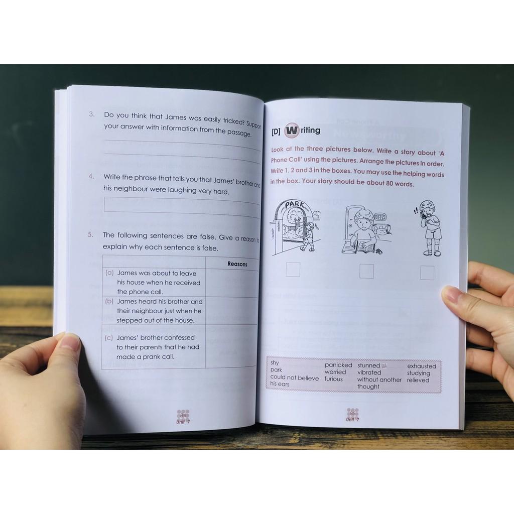 Sách Learning English Á Châu Books 3 và 4 Tiếng Anh Lớp 3 và Lớp 4 ( 8 - 10 tuổi )