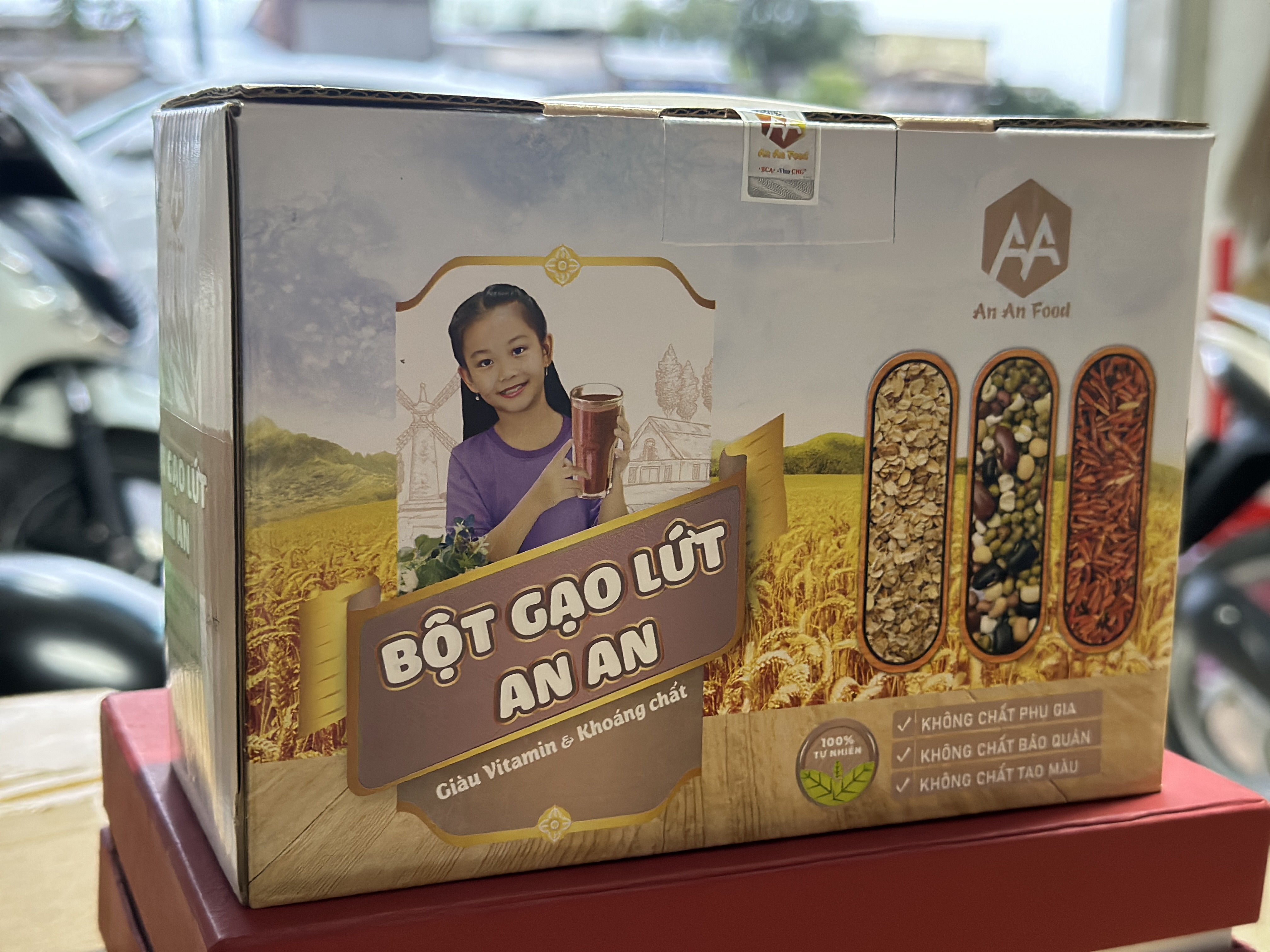 deal hời . bột gạo lứt , yến mạch ,ngủ cốc ( bột gạo lứt ANAN) thay thế bửa ăn , chăm sóc sức khỏe , xương khớp , tiện lợi tiếc kiệm