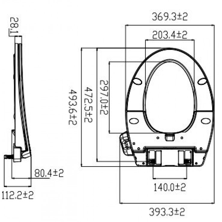 Nắp rửa cơ Smart Washer -M4A839