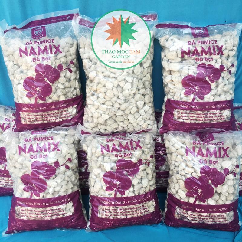 03kg Đá bọt Pumice Namix / Đá bọt lọc nước, giá thể trồng lan, hoa hồng, lót đáy chậu thoát nư