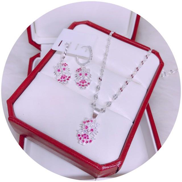 BỘ TRANG SỨC MÈO KITTY CHO BÉ YÊU -