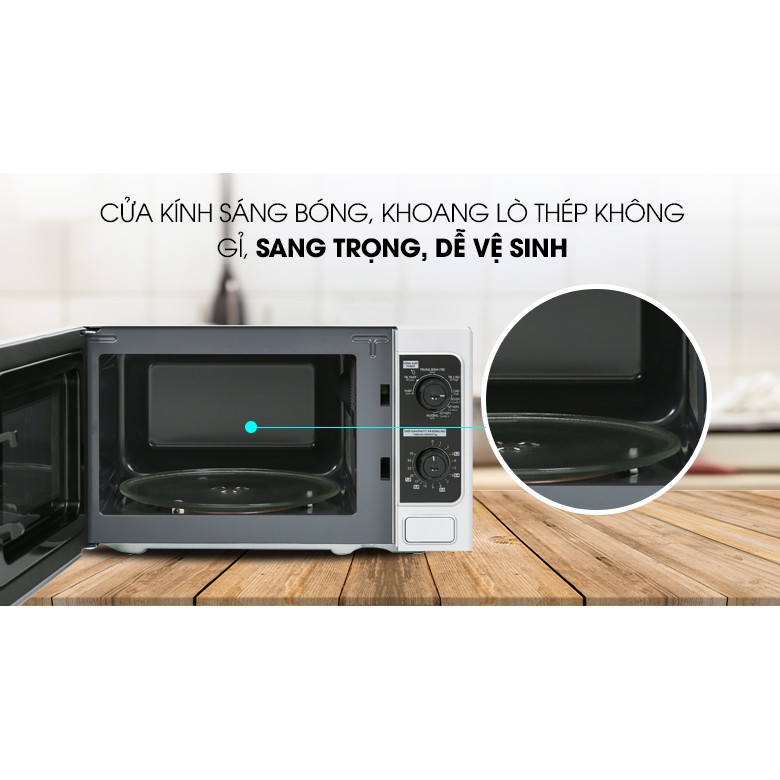 Lò vi sóng Toshiba ER-SGM20(S1)VN 20 lít - HÀNG CHÍNH HÃNG