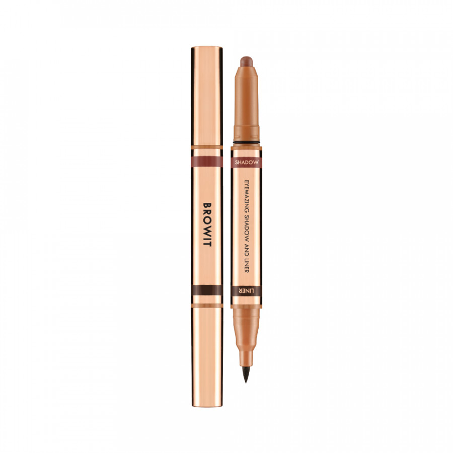 Bút sáp mắt và kẻ mắt 2in1 Browit Eyemazing Shadow and Liner 0.85ml + 0.60g