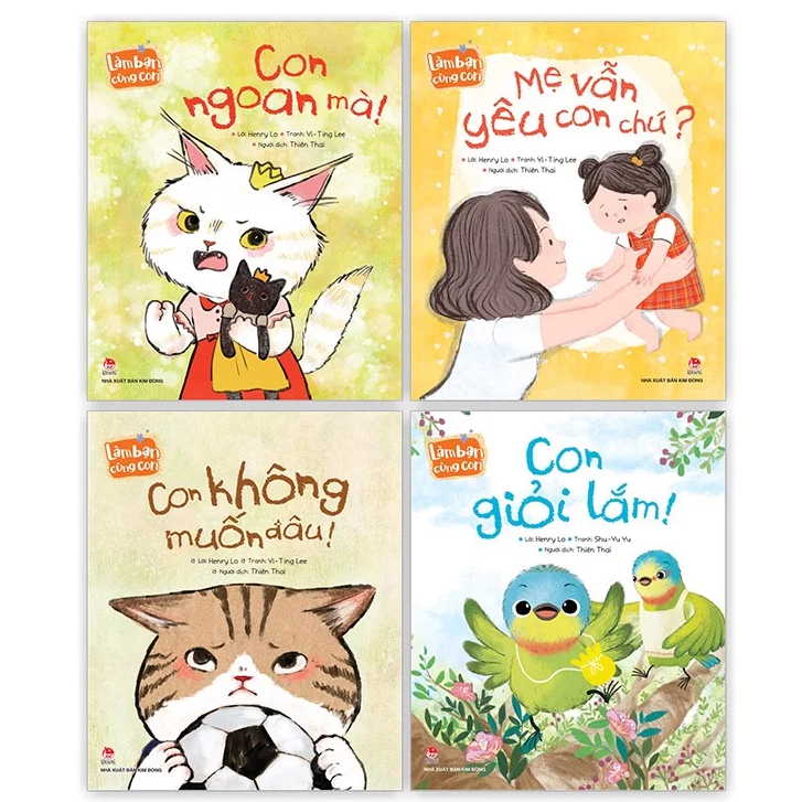 Combo Làm Bạn Cùng Con (4 cuốn)