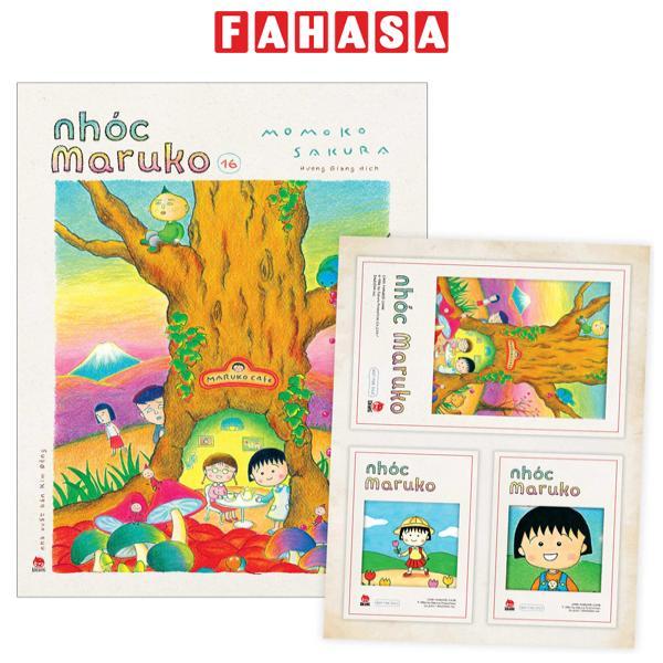 Sách - Nhóc Maruko - Tập 16 - Tặng Kèm Set Postcard Polaroid