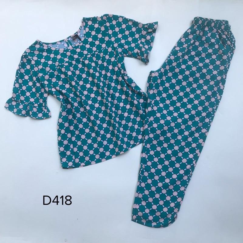 Đồ Bộ Tole Lanh Quần Dài Tay Lở