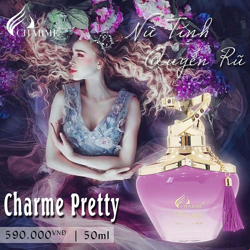 Nước Hoa Nữ Charme Pretty 50ml