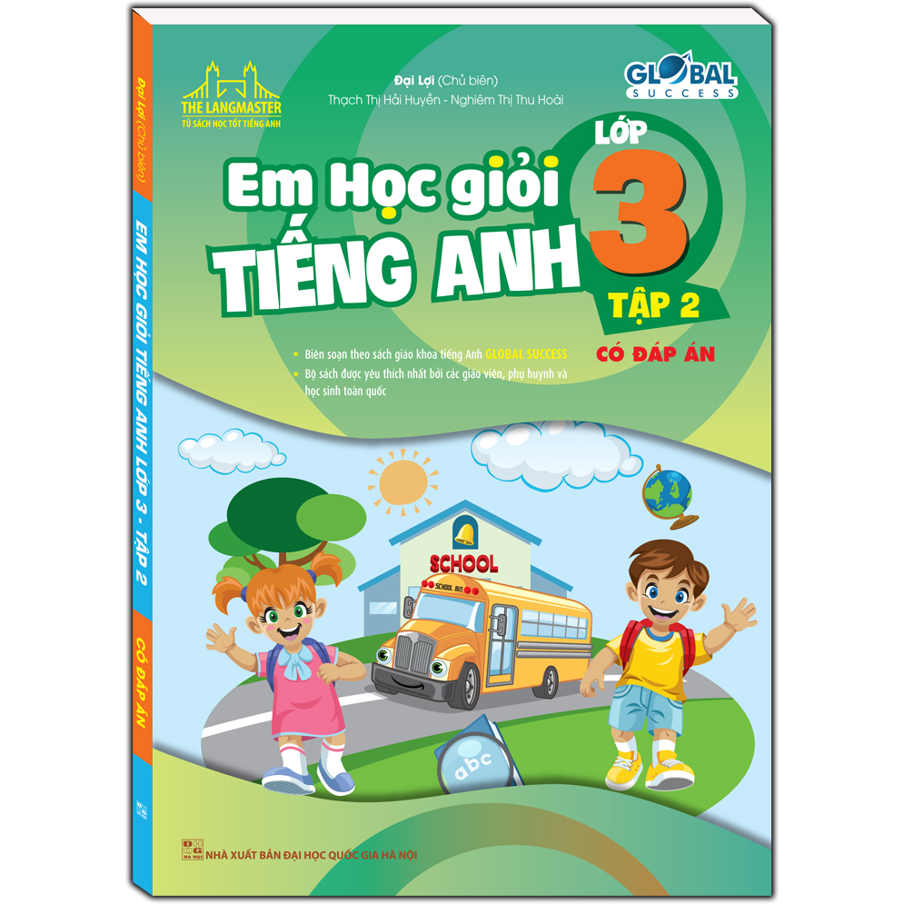 GLOBAL SUCCESS - Em Học Giỏi Tiếng Anh Lớp 3 Tập 2 (Có Đáp Án)