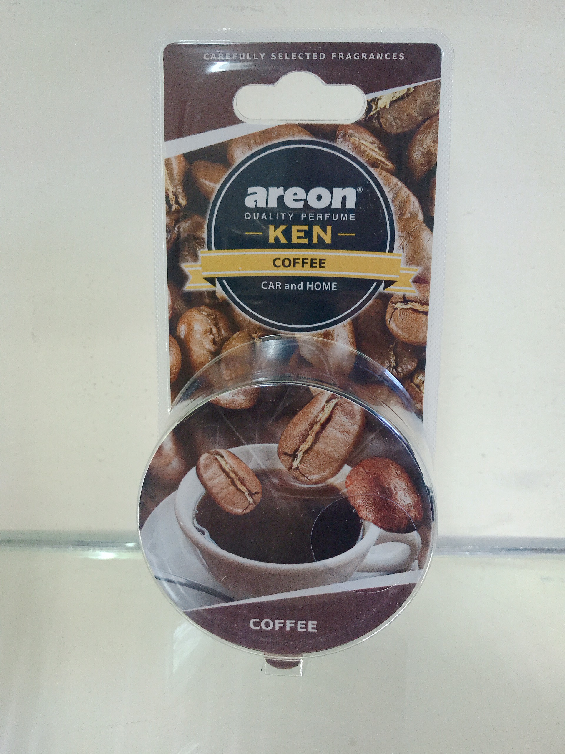 Sáp thơm ô tô Areon mùi Cafe- Sảng Khoái, Tỉnh Táo, Thức Tỉnh Cả Đam Mê - Areon Ken Coffee