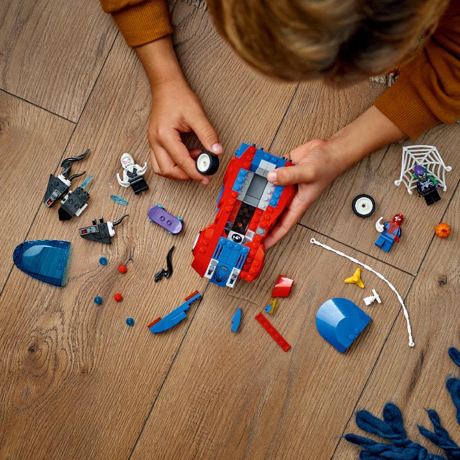 Đồ Chơi Lắp Ráp Siêu Xe Của Người Nhện Lego Superheroes 76279 LEGO SUPERHEROES 76279