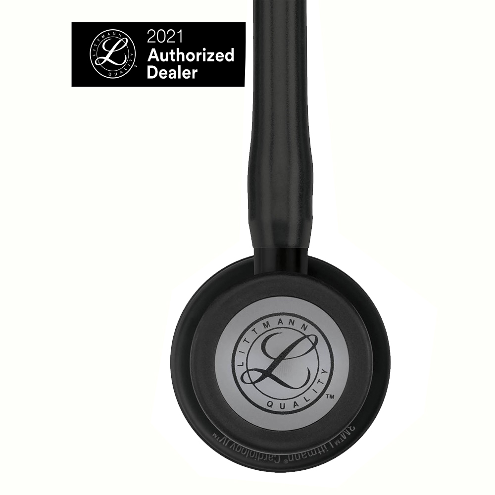 Ống nghe y tế 3M Littmann Cardiology IV, mặt nghe màu đen, dây nghe màu đên, 27 inch, 6163