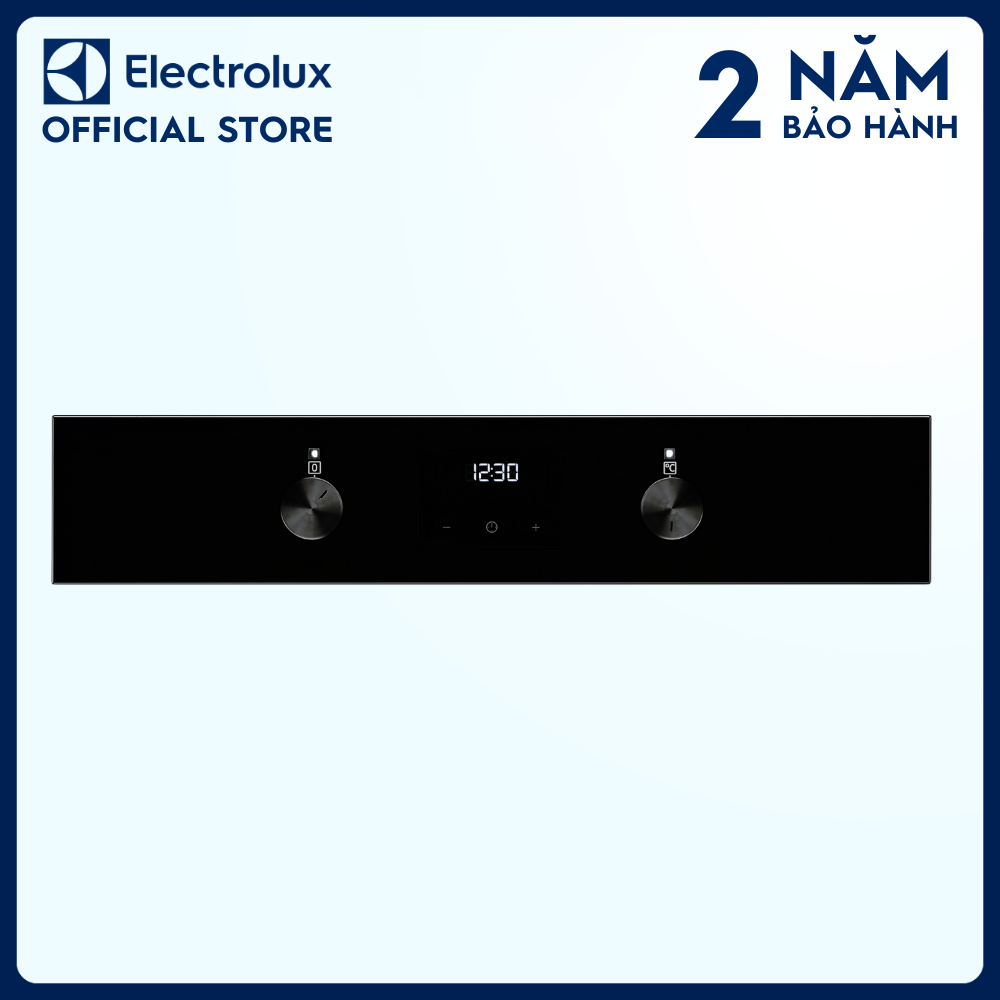 Lò nướng âm tủ Electrolux 60cm UltimateTaste 300 dung tích 72L - KOIGH00KA - Đa dạng chế độ nướng, Màn hình LED hiển thị, vệ sinh lò bằng hơi nước dễ dàng [Hàng chính hãng]