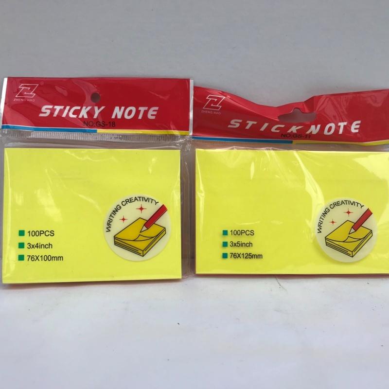 Giấy Note Ghi Chú Nhiều Kích Thước - 100 tờ