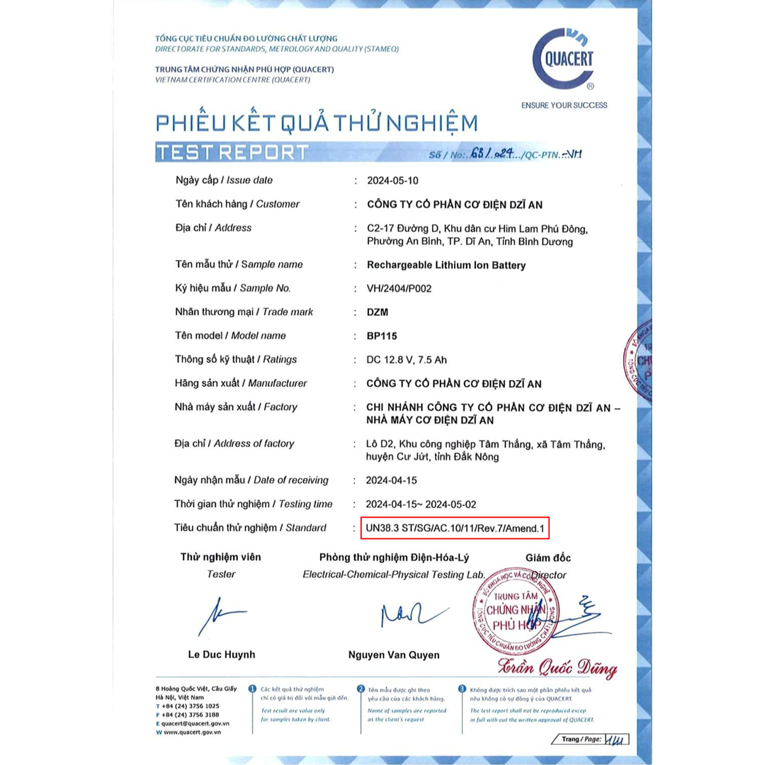 Pin khởi động Ô tô DZM BP120, Tuổi thọ 8-10năm | Thay bình Ắc quy | Pin Lithium LifePO4 | 12V - 10Ah - 200A
