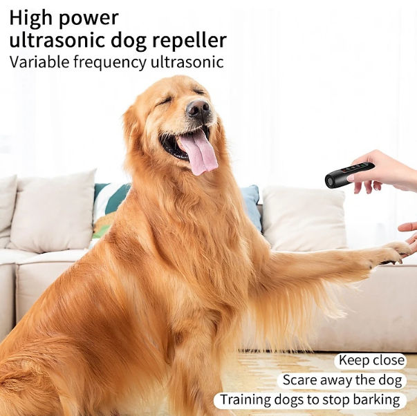 Cao cấp - Máy đuổi chó bằng sóng siêu âm Dog Obedient High Power Ultrasonic