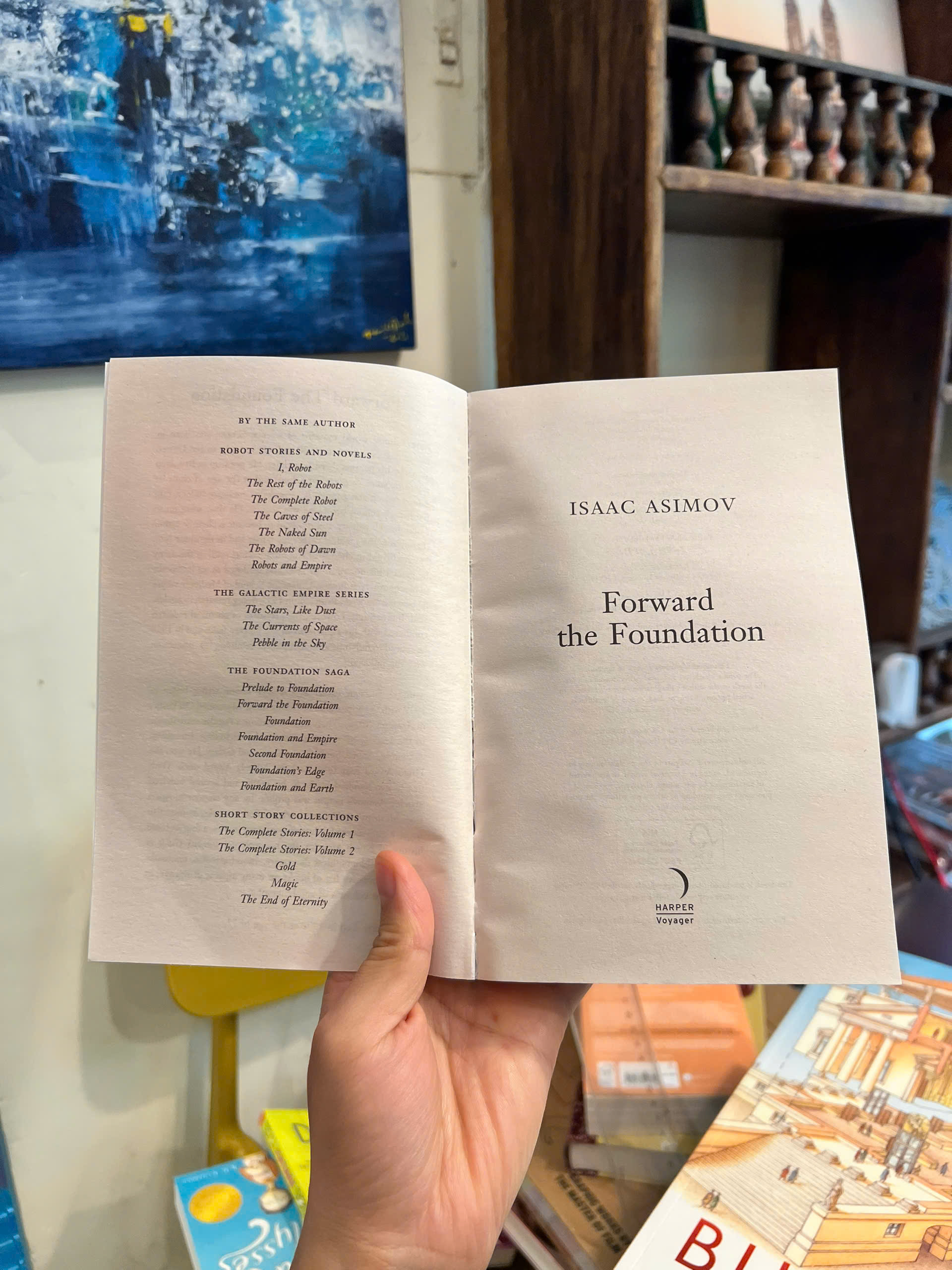 Sách - Forward the Foundation by Isaac Asimov | Science Fiction / Ngoại văn Nhập khẩu / Viễn tưởng