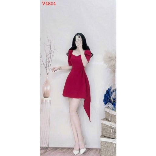 ĐẦM DÁNG CHỮ A NHÚN BÈO 1 BÊN