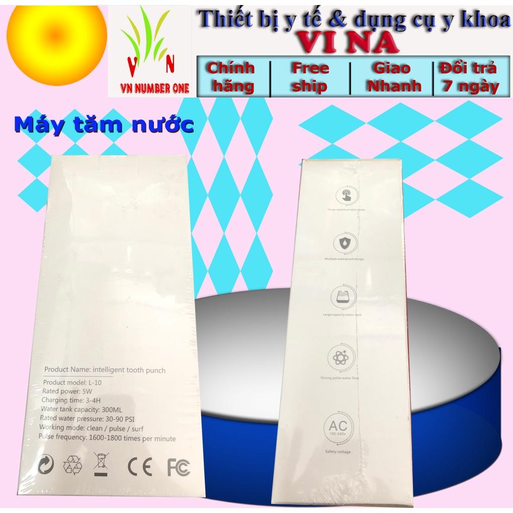 Máy Tăm Nước Cầm Tay Intelligent - 350ML Làm Sạch Răng Miệng Chỉ Trong 1 Phút. Tiêu Chuẩn Châu Âu, chạy bằng Pin