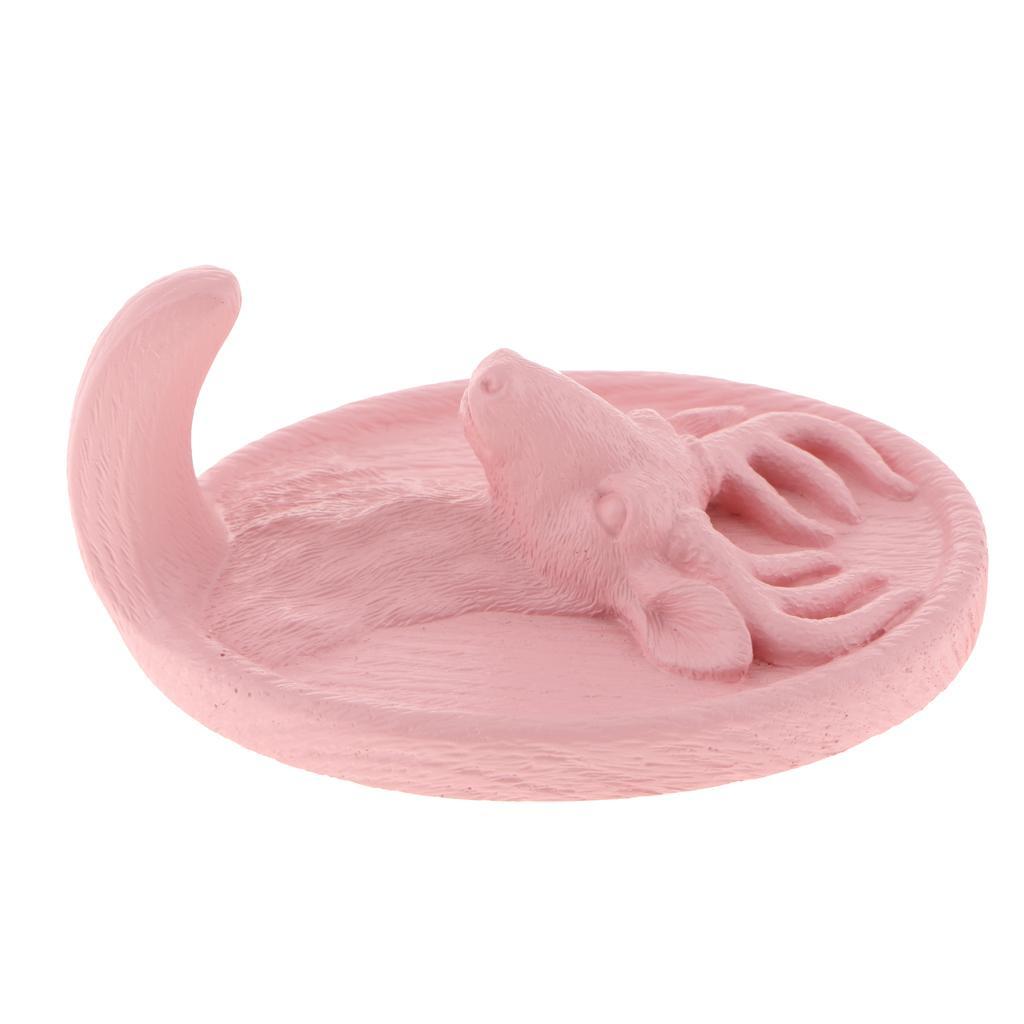 3D Resin Animal Deer Head Self-adhesive Hook Wall Hanger Hooks Rack