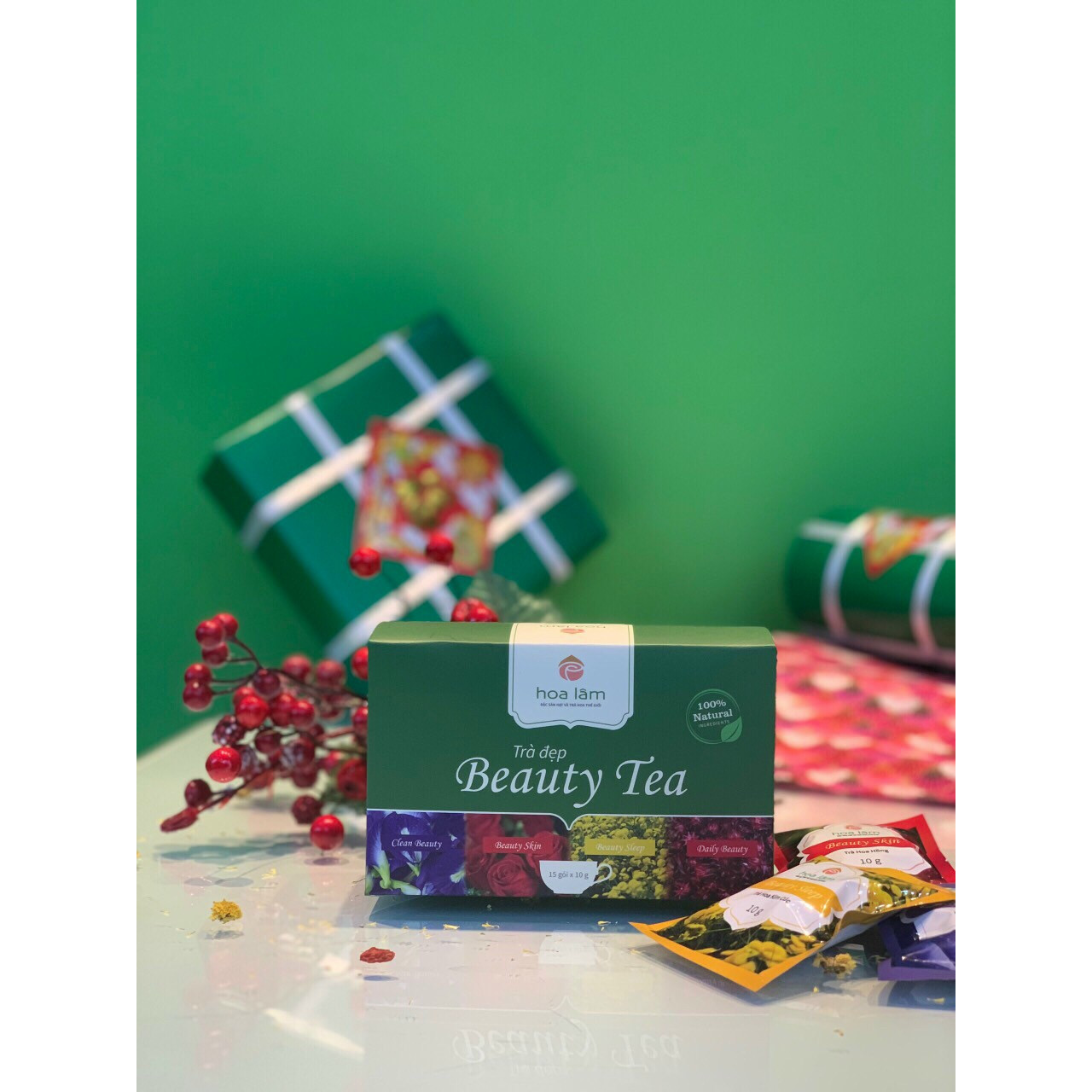 Beauty Tea - Trà Đẹp dưỡng nhan, thanh lọc cho cơ thể, đẹp da- dáng xinh.