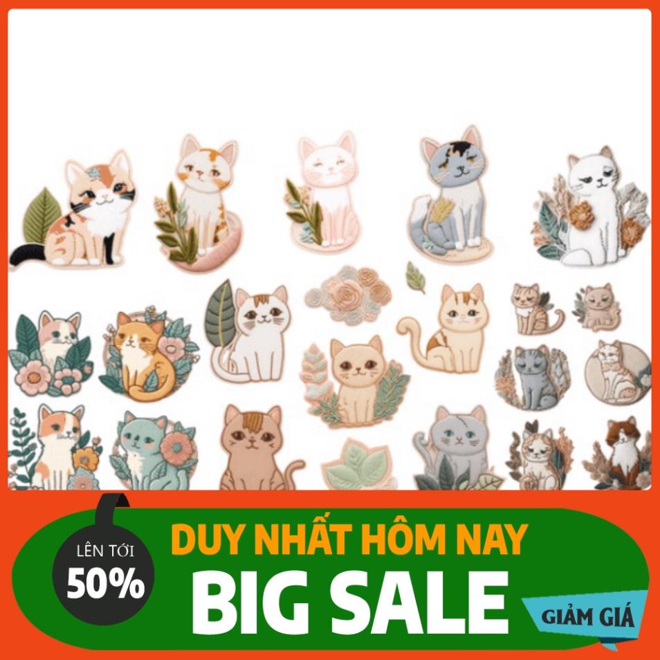 Combo 10 sheet sticker dán đồ chơi cực xinh xắn, phù hợp cho sổ tay, laptop, mũ bảo hiểm và vali.