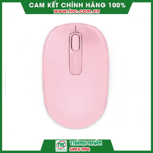 Chuột không dây  Wireless Microsoft 1850 Hồng nhạt-Hàng chính hãng