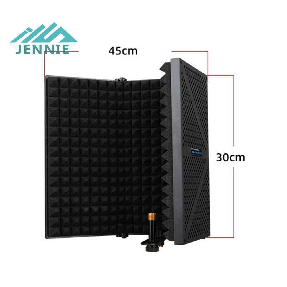 Set 5 Tấm Chắn Cách Âm Chống Ồn Có Thể Gấp Gọn Cho Micro