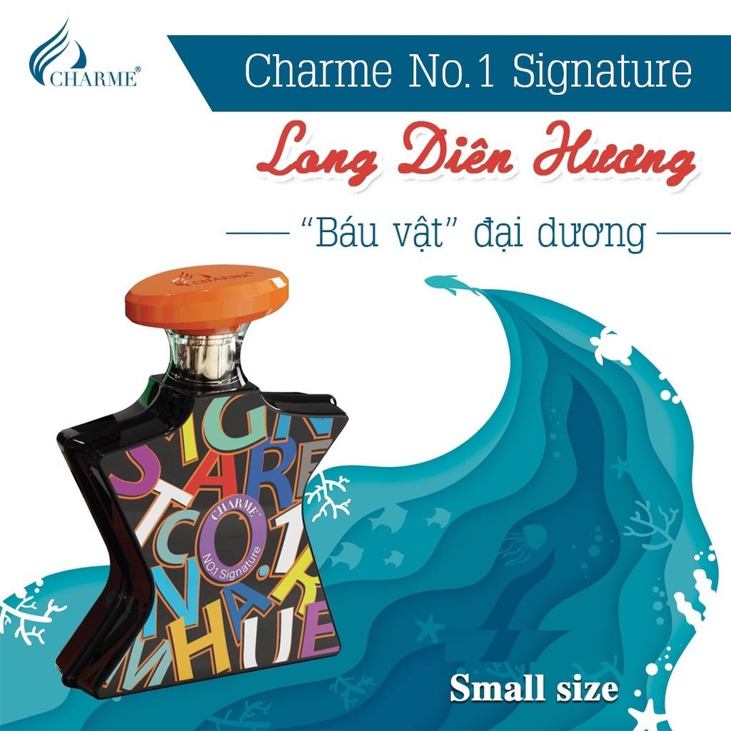 Nước Hoa Unisex CHARME N0.1 SIGNATURE 15ml Lưu Hương Lâu Phong Cách Nhẹ Nhàng, Tưới Mát Chính Hãng