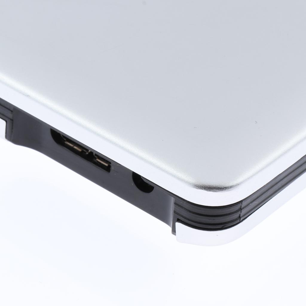 External DVD Drive USB 3.0 Slim Aluminum Portable CD DVD Optical Drive Burner Writer Player, Great for PC Computer