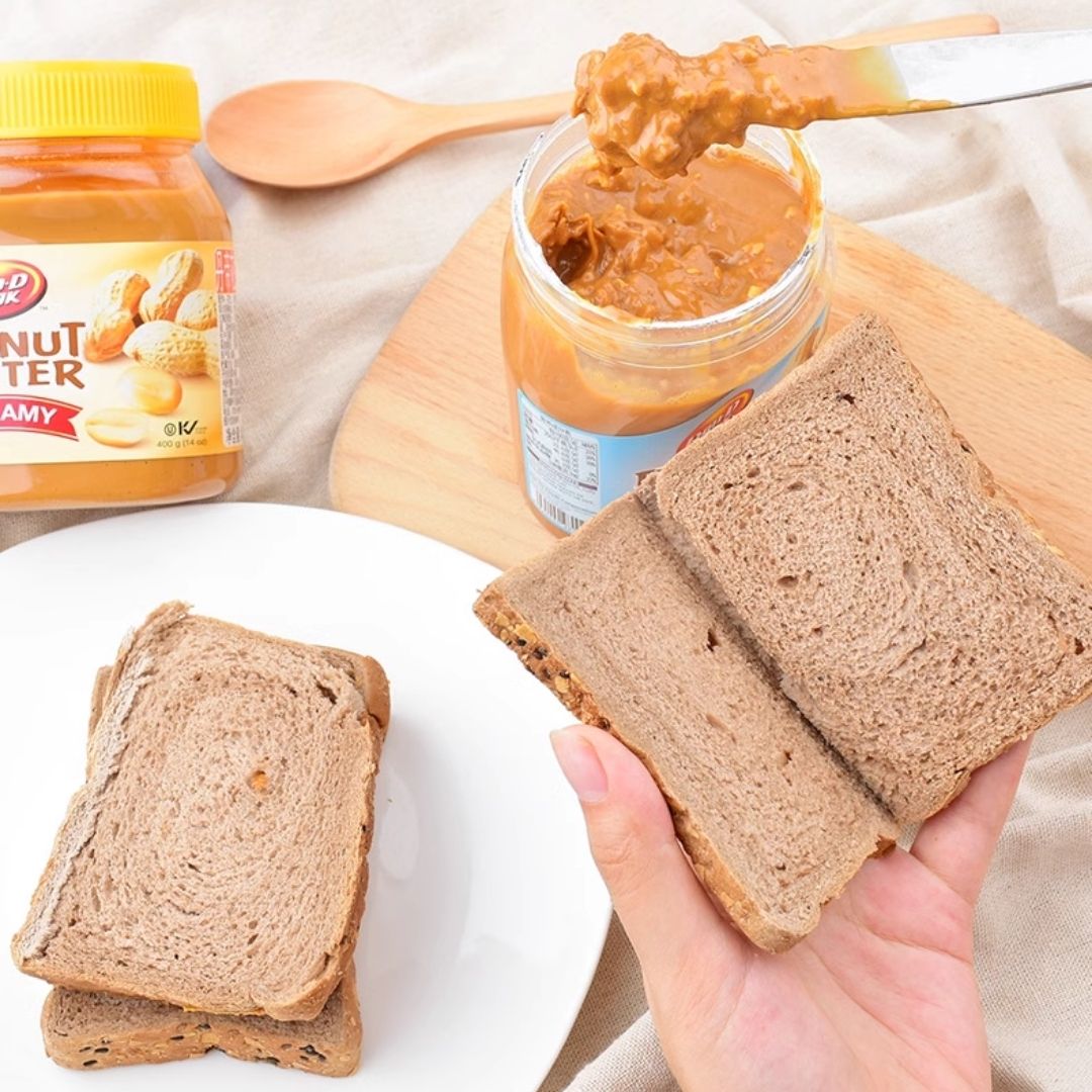 Bơ đậu phộng mịn và hạt tự nhiên không chất bảo quản, bữa ăn dinh dưỡng 400g Dan D Pak