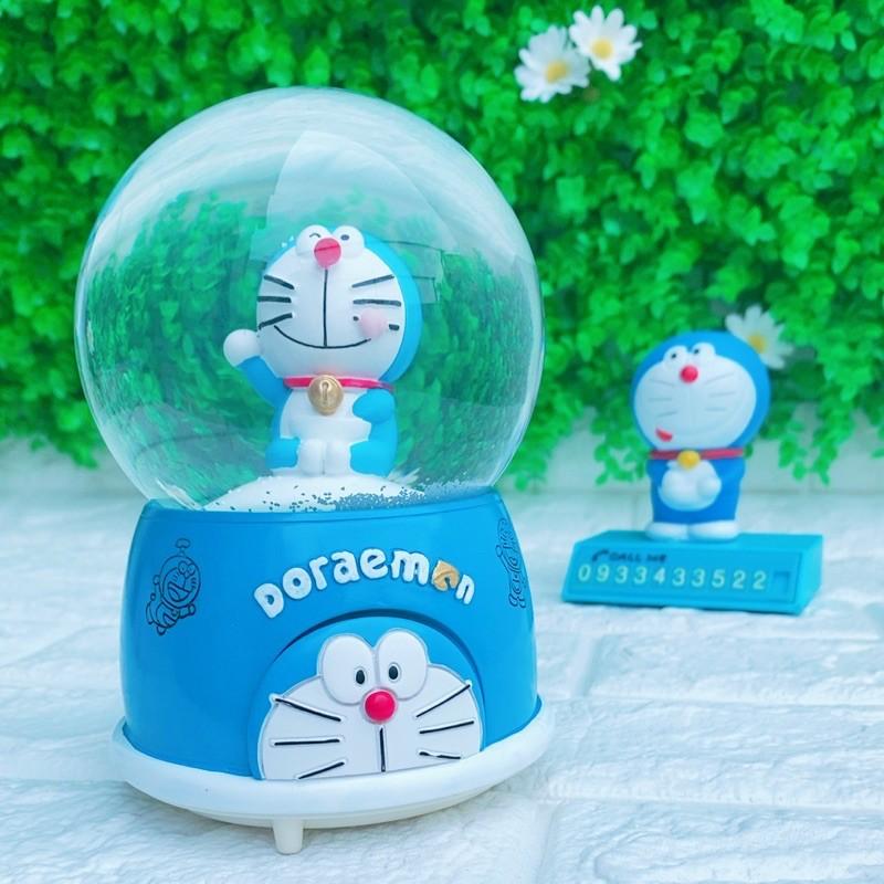 Quả cầu pha lê tuyết Doremon Doraemon