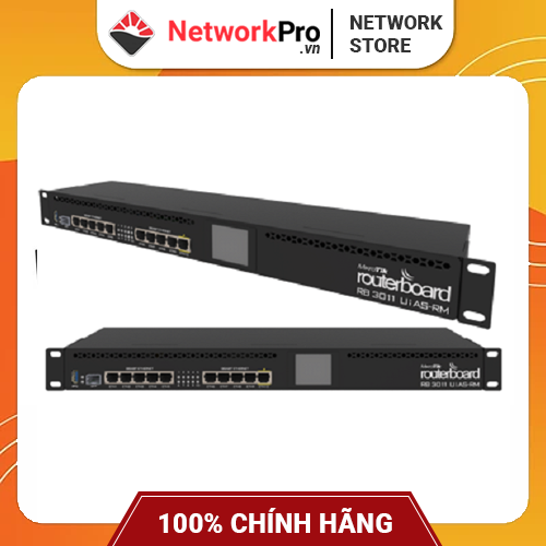 Router Mikrotik RB3011UiAS-RM Hàng Chính Hãng