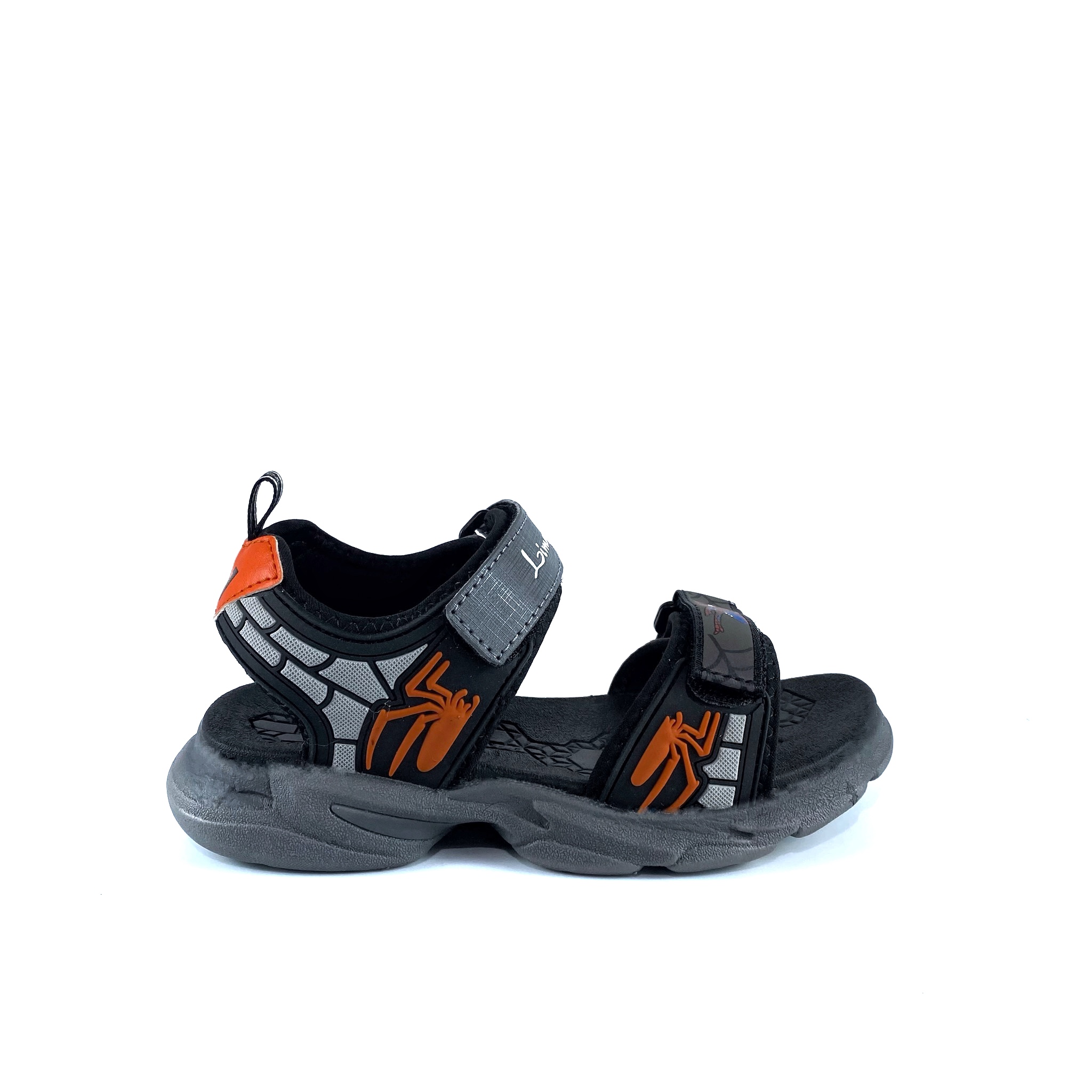 Giày Sandal Bé Trai L1885 Màu Cam, êm nhẹ, thoáng khí, đi học, đi chơi